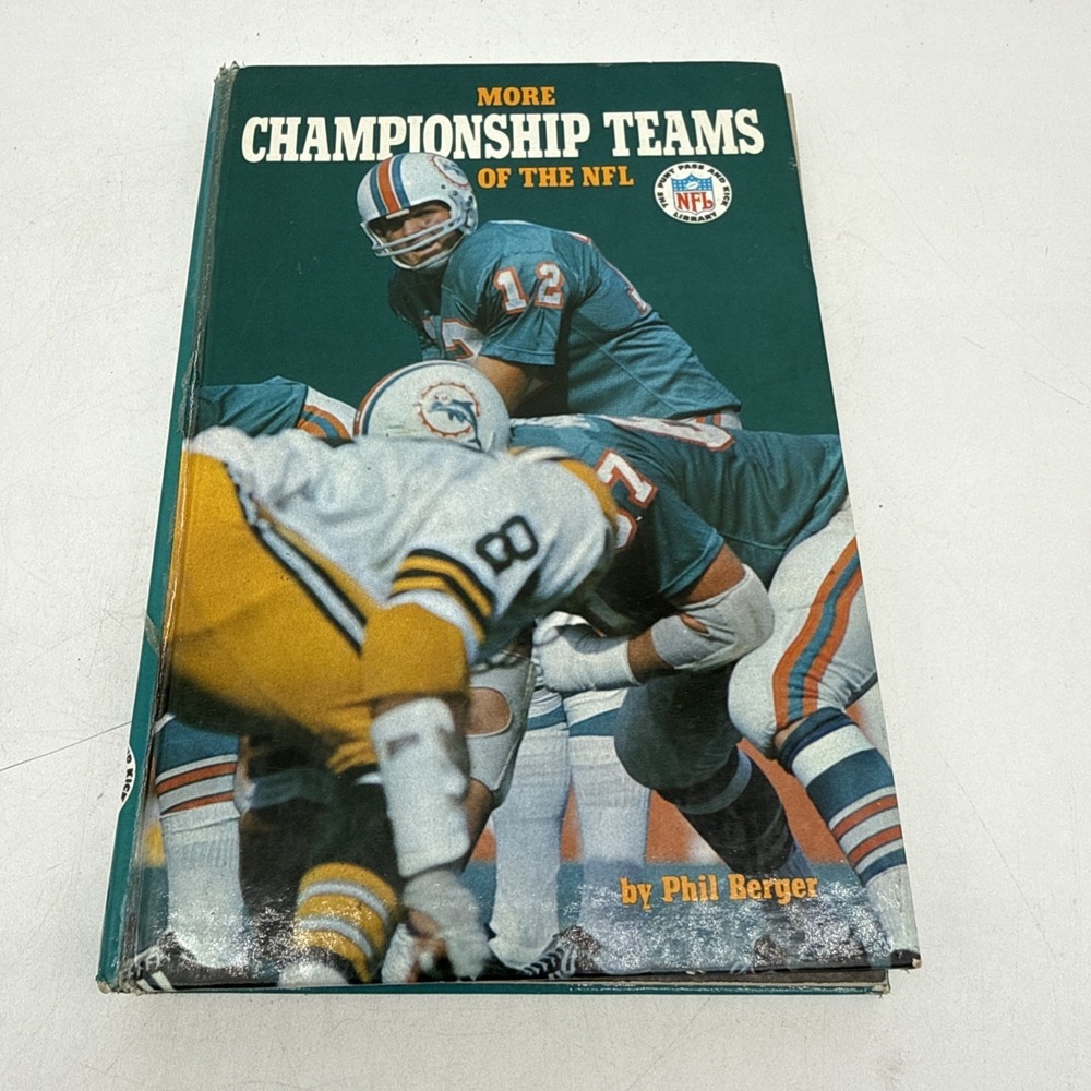 Vintage NFL Hardback Books More Championship Teams & The Big Play Lot of 2 - Picture 12 of 16